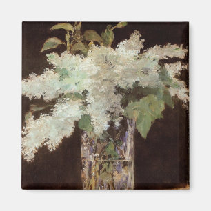 Le bouquet de Manet des lilas - aimant