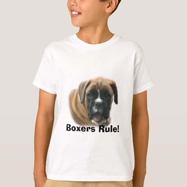 Le boxeur badine le T-shirt (Devant)
