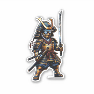 Le brave Sticker du guerrier Samurai