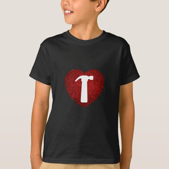 Le briseur de coeur a brillé le T-shirt (Devant)