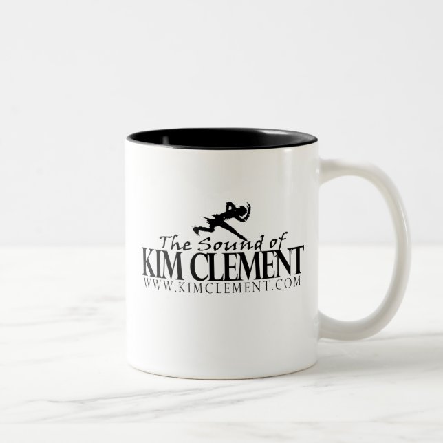 Le bruit de la tasse clémente de logo de Kim (Droit)