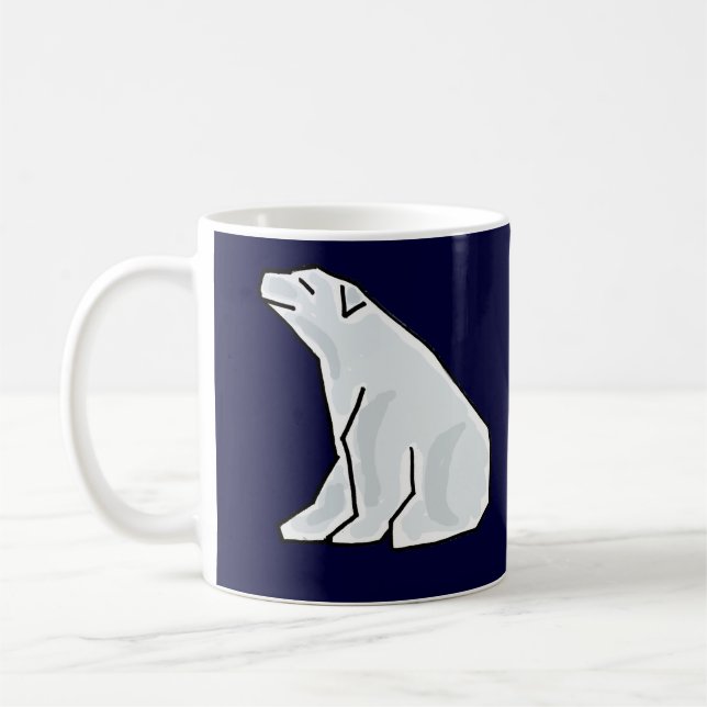 Le BT tasse géniale d'ours blanc (Gauche)
