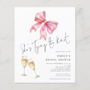 Le Budget Attache La Fête des mariées De La Bow Ro