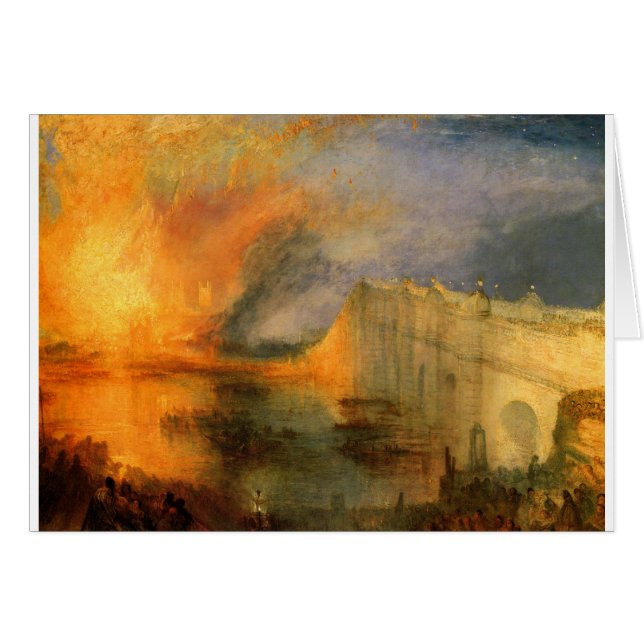Le Burning des Chambres du Parlement par William (Devant horizontal)
