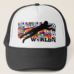 Le but 2010 de coupe du monde marque le casquette