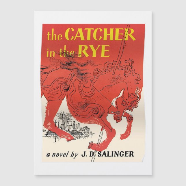 LE CACHER DANS LE RYE par J.D. SALINGER (Devant)