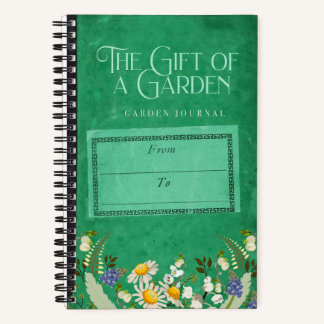 Le Cadeau d'un Journal de Jardin