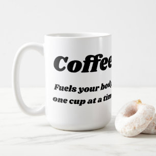 Le café alimente votre corps qu'une tasse