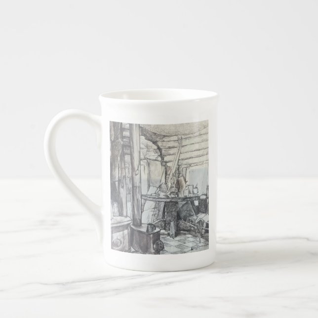 Le café est en train de brasser de la Mug (Gauche)