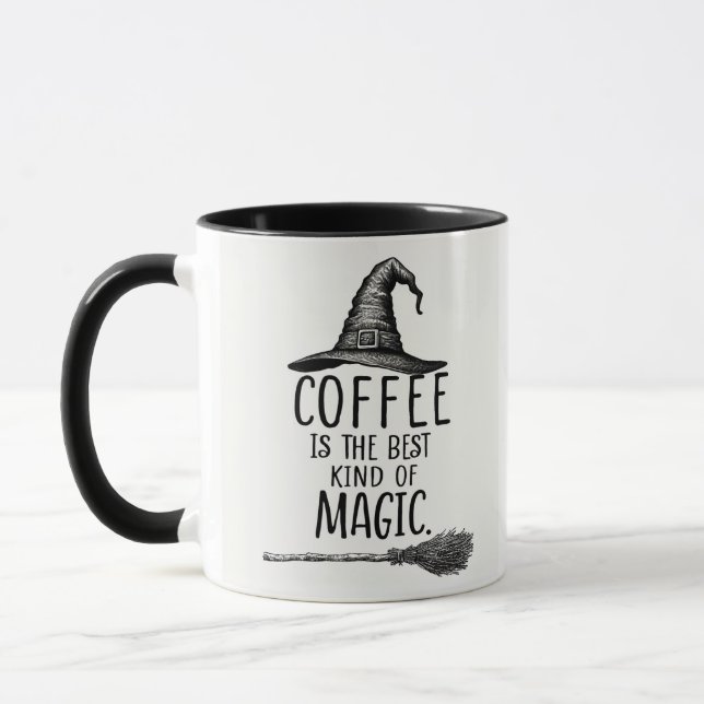 Le café est la meilleure sorte de mug magique (Gauche)