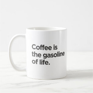 Le café est l'essence de la vie Mug