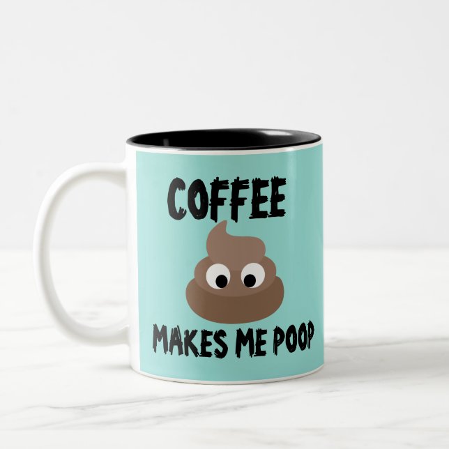 LE CAFÉ ME FAIT FAire CA MUG TASSE (Gauche)