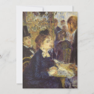 Le Café par Pierre Renoir, Impressionnisme Vintage