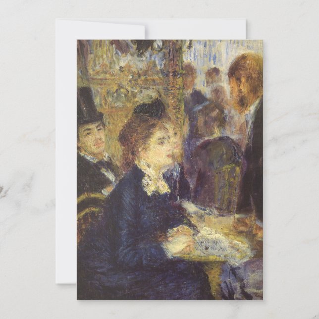 Le Café par Pierre Renoir, Impressionnisme Vintage (Devant)