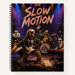 Le Cahier de Groupe de Rock Animaux Drôles au Rale