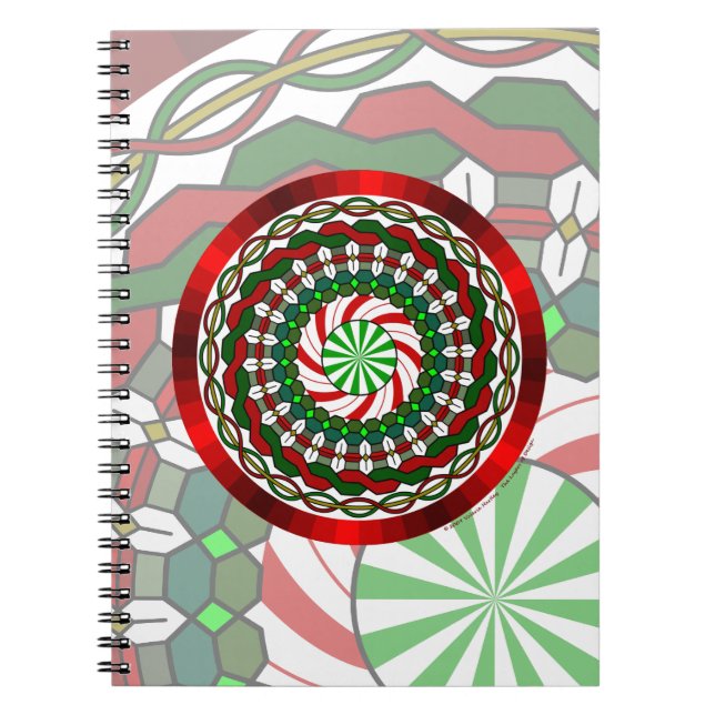Le cahier des couleurs de Noël (Devant)
