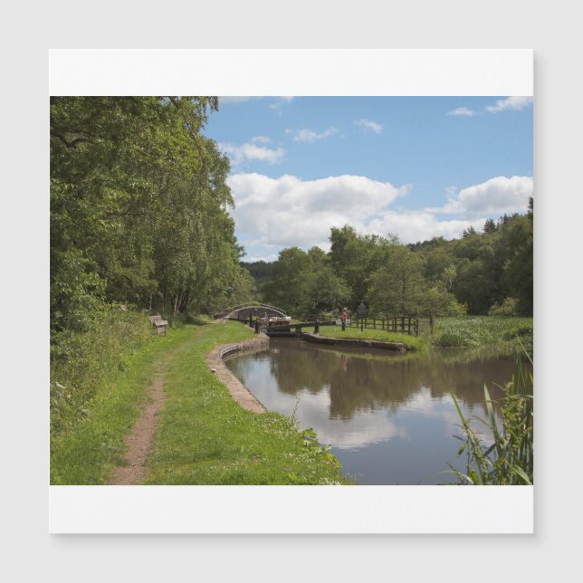 Le Caldon Canal Cheddleton Staffordshire (Devant)