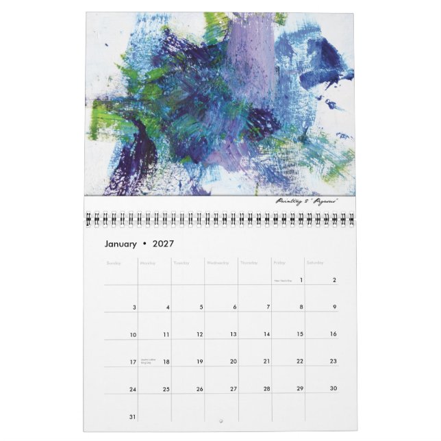 Le calendrier 2011 du Pony de peinture (Jan 2027)