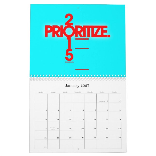 Le calendrier 2015 d'Embiggen (Jan 2027)