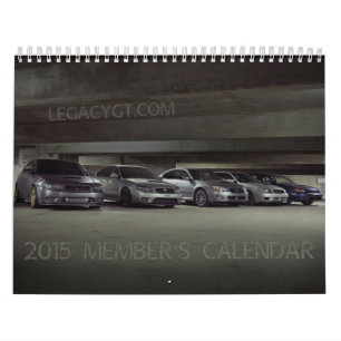 le calendrier 2015 du membre de LegacyGT.com