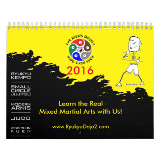 Le calendrier 2016 du Dojo II de Ryukyu