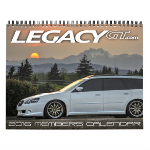 le calendrier 2016 du membre de LegacyGT.com