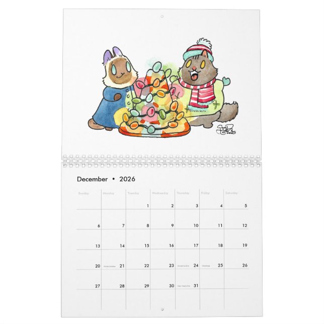 Le Calendrier 2025 Breaking Cat News (Dec 2026)