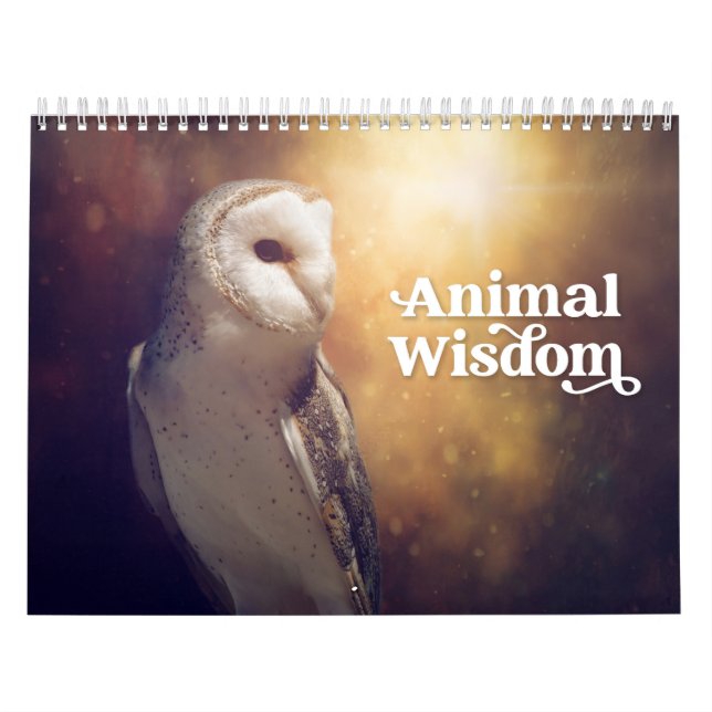 Le calendrier artistique des animaux inspirants (Protection)