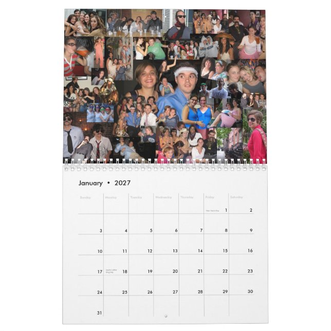 Le calendrier d'Ashlee (Jan 2027)