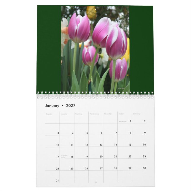 Le calendrier de Karen !  2011 (Jan 2027)