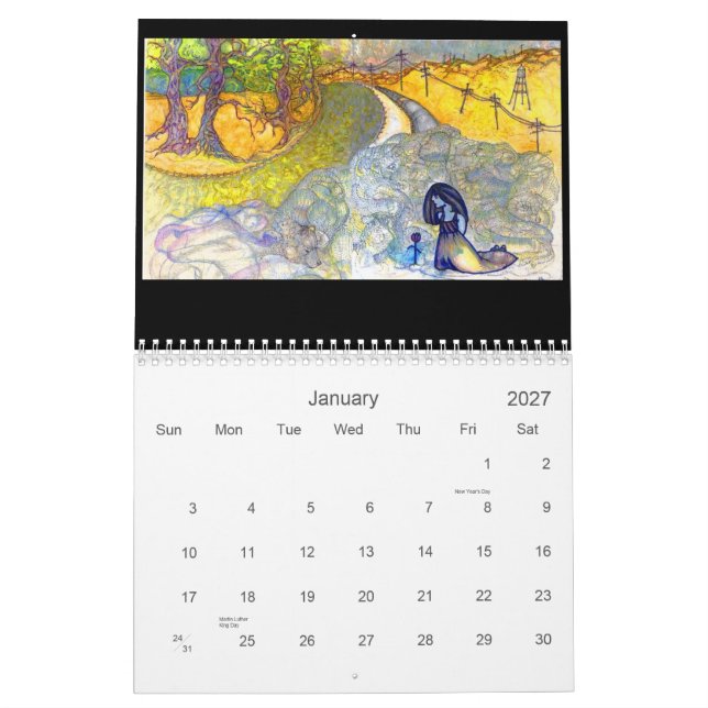 Le calendrier de la GEN 2010 (Jan 2027)