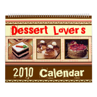 Le calendrier de l'amant de dessert (2010 ou