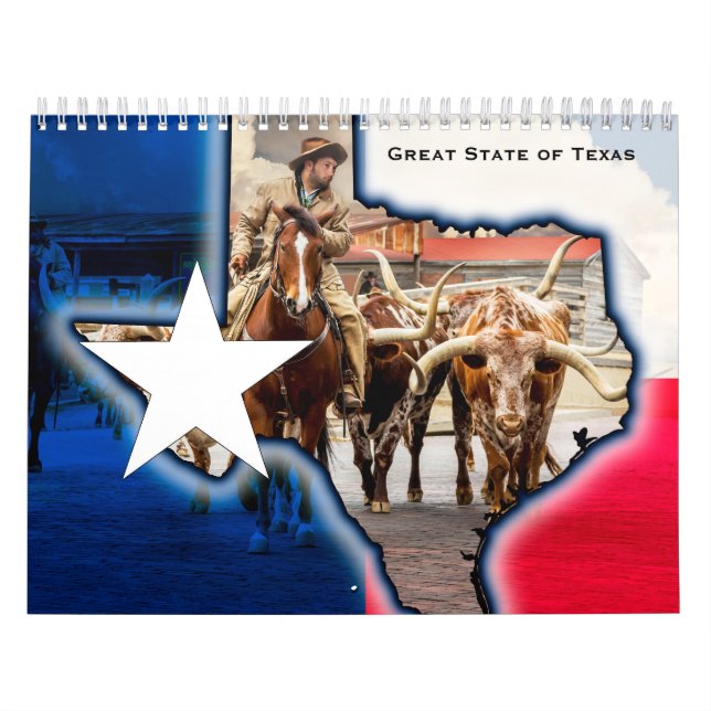 Le calendrier de l'état du Texas (Protection)