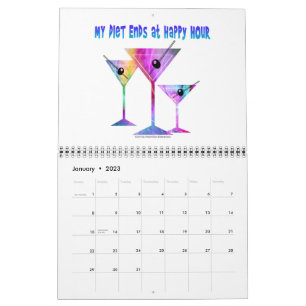 Le calendrier de recettes de cocktails de The Mart