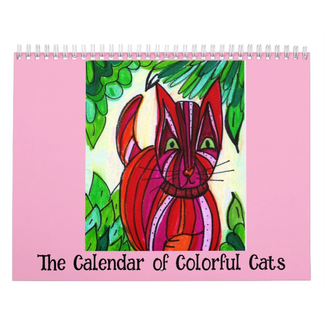 Le Calendrier des Chats Colorés (Protection)