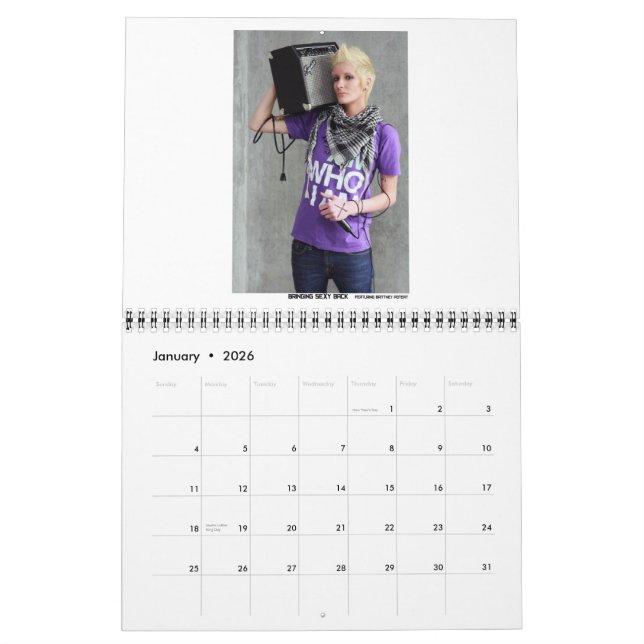 le calendrier des femmes étranges de t 2011 du (Jan 2026)