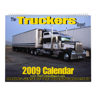 Le calendrier du rapport 2009 de camionneurs