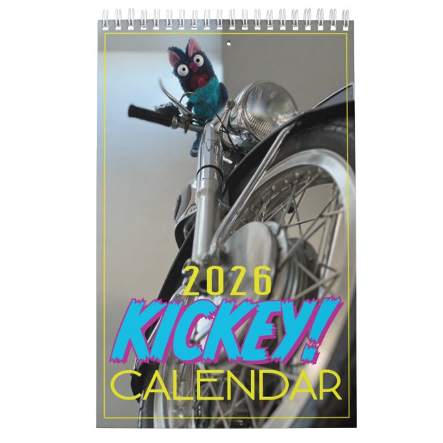 Le calendrier mural officiel Kickey 2026 ! (Protection)