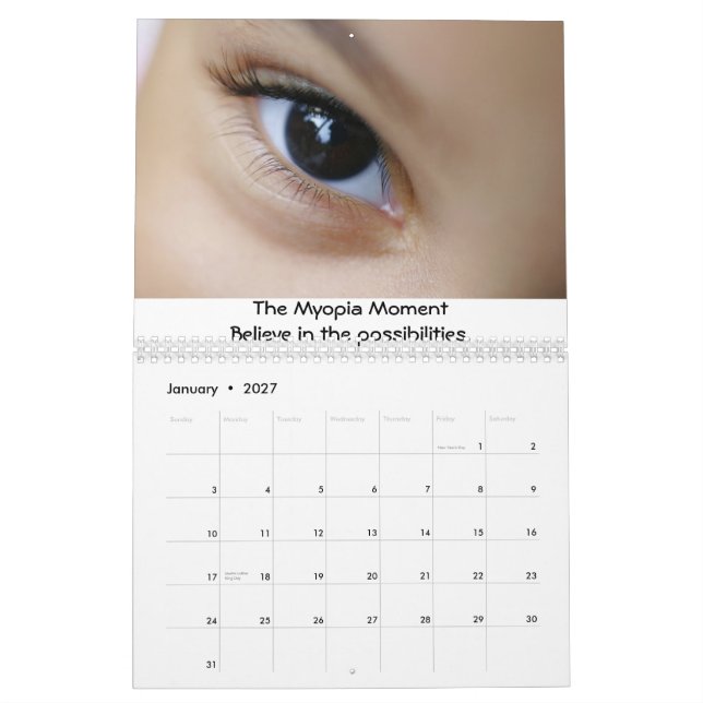 Le calendrier qui n'est pas encore fait du Chef (Jan 2027)