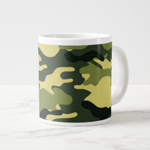 Le camouflage vert Jumbo Mug