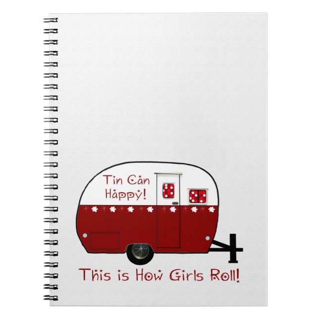 Le campeur rouge vintage du CARNET | | le (Devant)