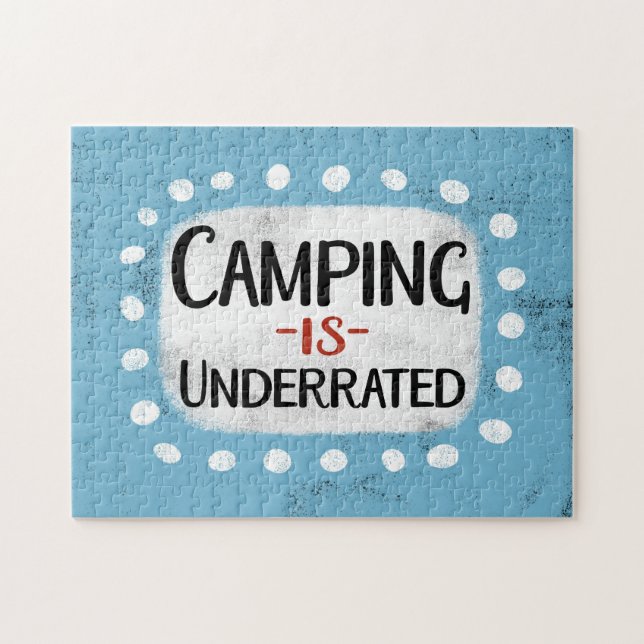 Le Camping Est Sous-Évalué Puzzle (Horizontal)