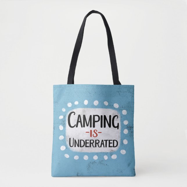 Le Camping Est Un Sac fourre-tout Sous-Évalué (Devant)