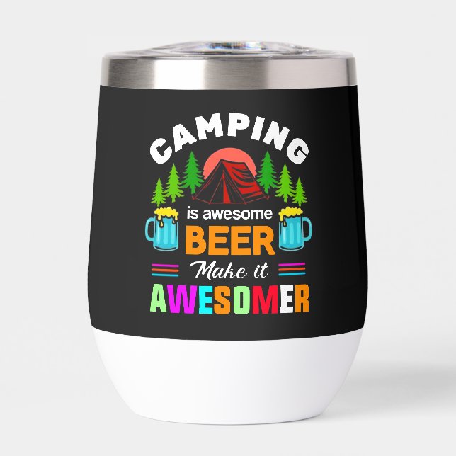 Le camping est une bière géniale Makeit Awesomer-6 (Avant)