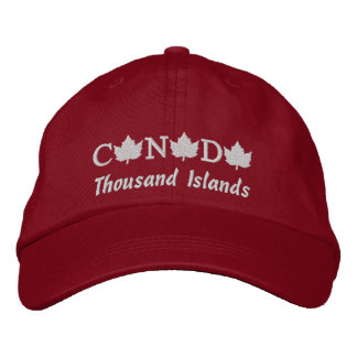 Le Canada brodé Mille Îles Casquette