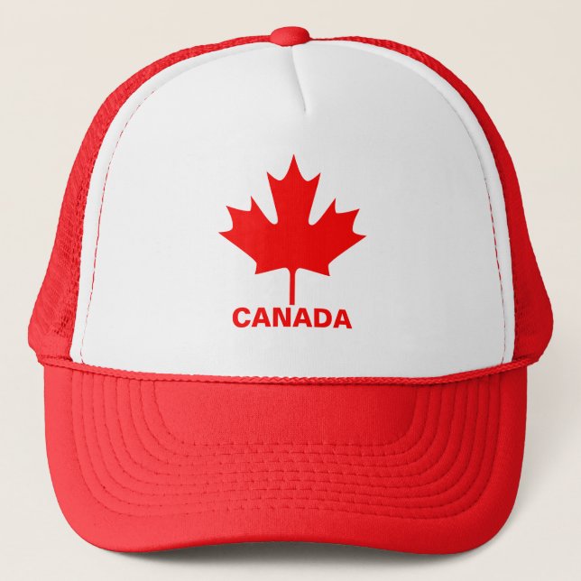Le Canada - feuille d'érable - casquette (Devant)