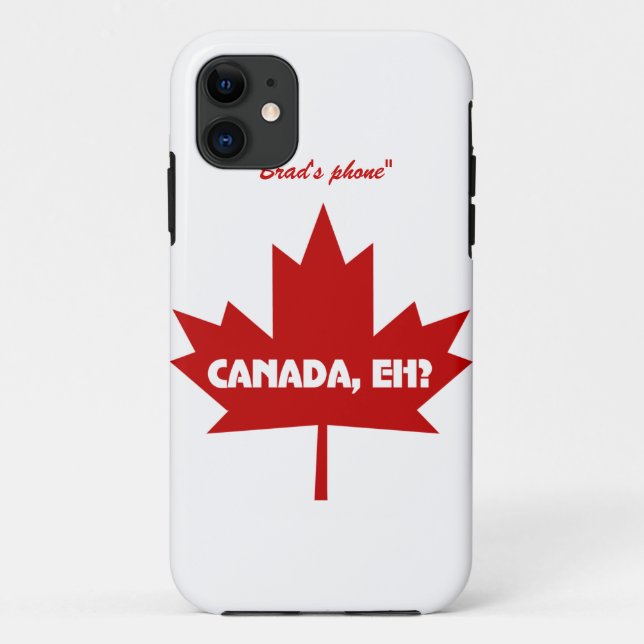 Le Canada hein ? coque iphone - personnalisable (Dos)
