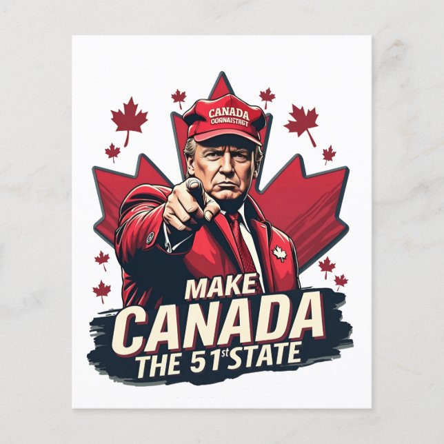 Le Canada le 51e État Trump Canadien (Devant)