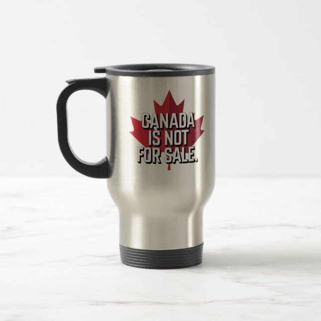 Le Canada n'est pas à vendre Mug (Gauche)