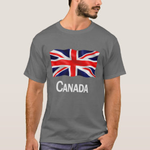 Le Canada Union Jack - T-shirt foncé de base